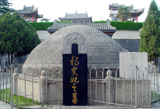 楊貴妃墓～西安旅行スポット(图1)