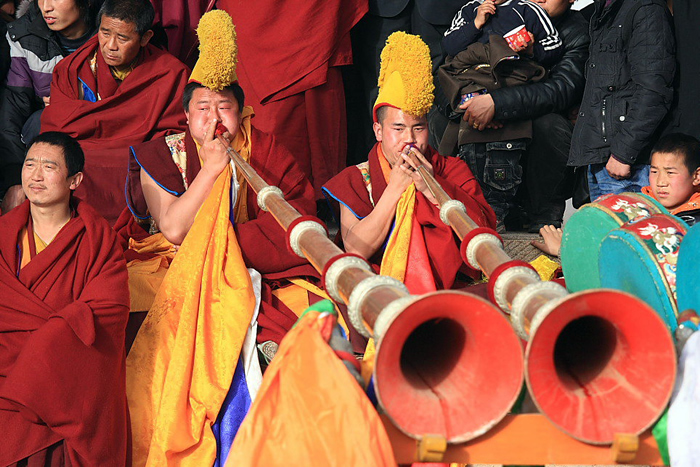 チベット仏教 僧侶 僧衣 法衣(图3)