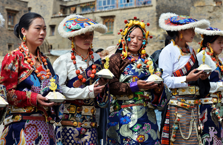 チベッタン 民族衣装 装飾品(图5)
